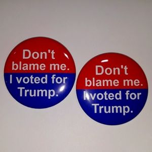 (New) Novelty Pinback Button Set